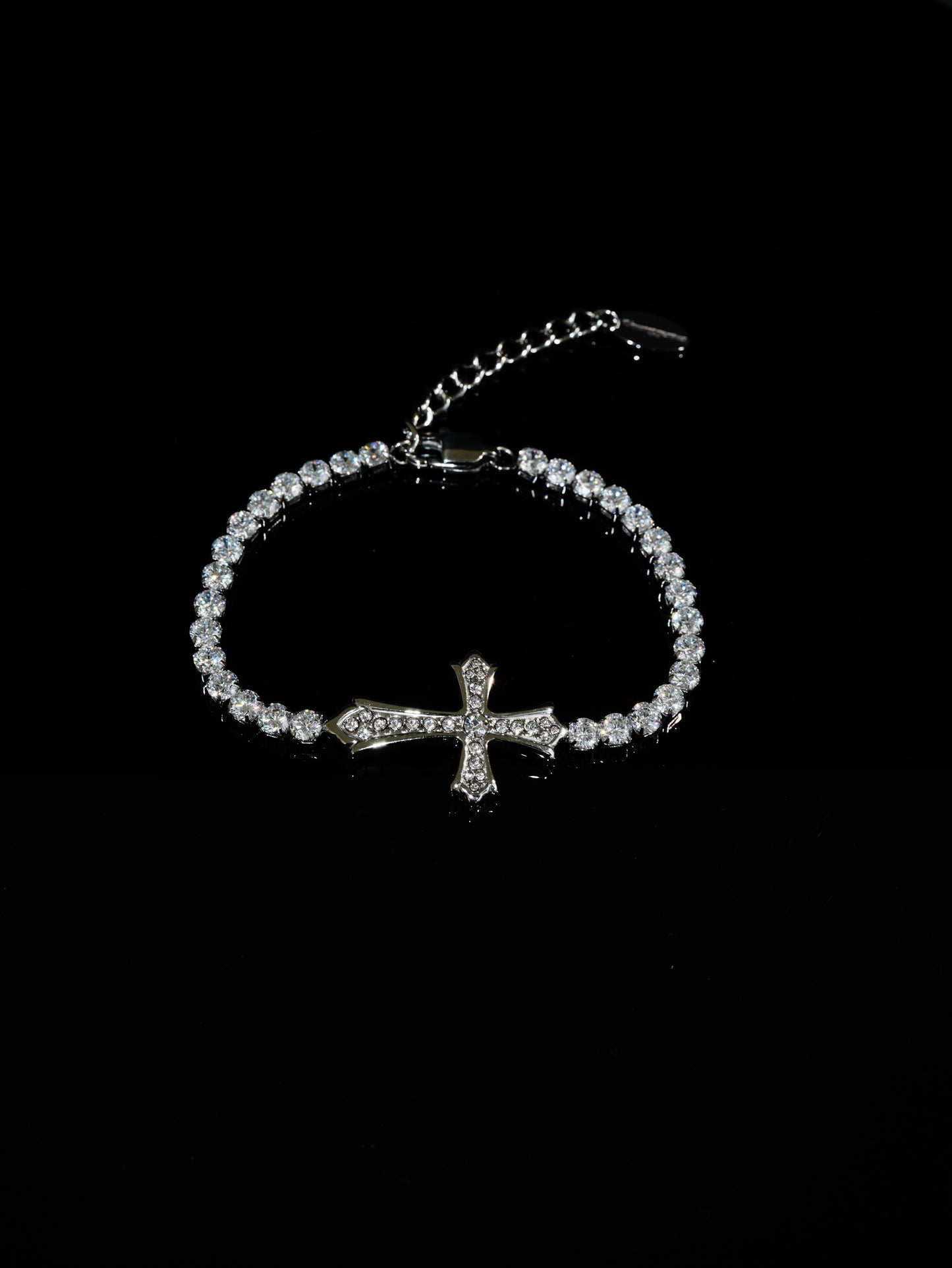 TENNIS CROSS BRACELET